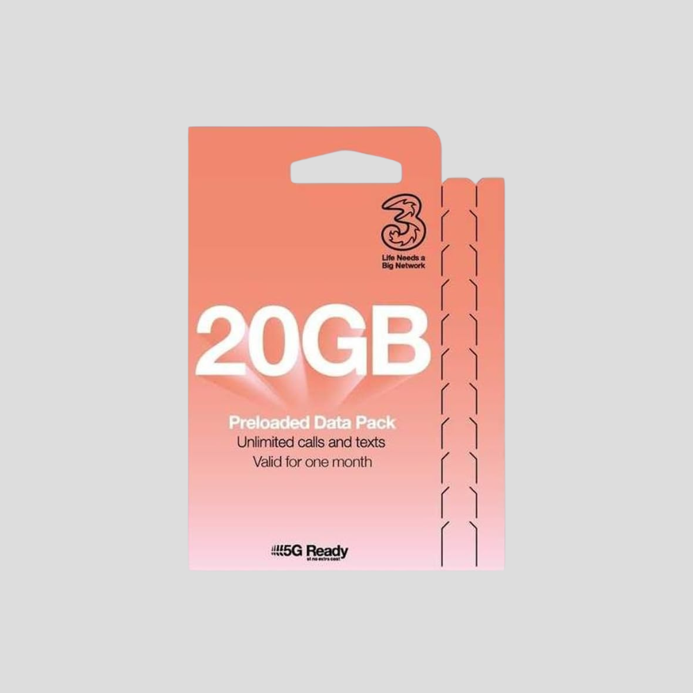 3UK The UK 5G 30 days Sim Card